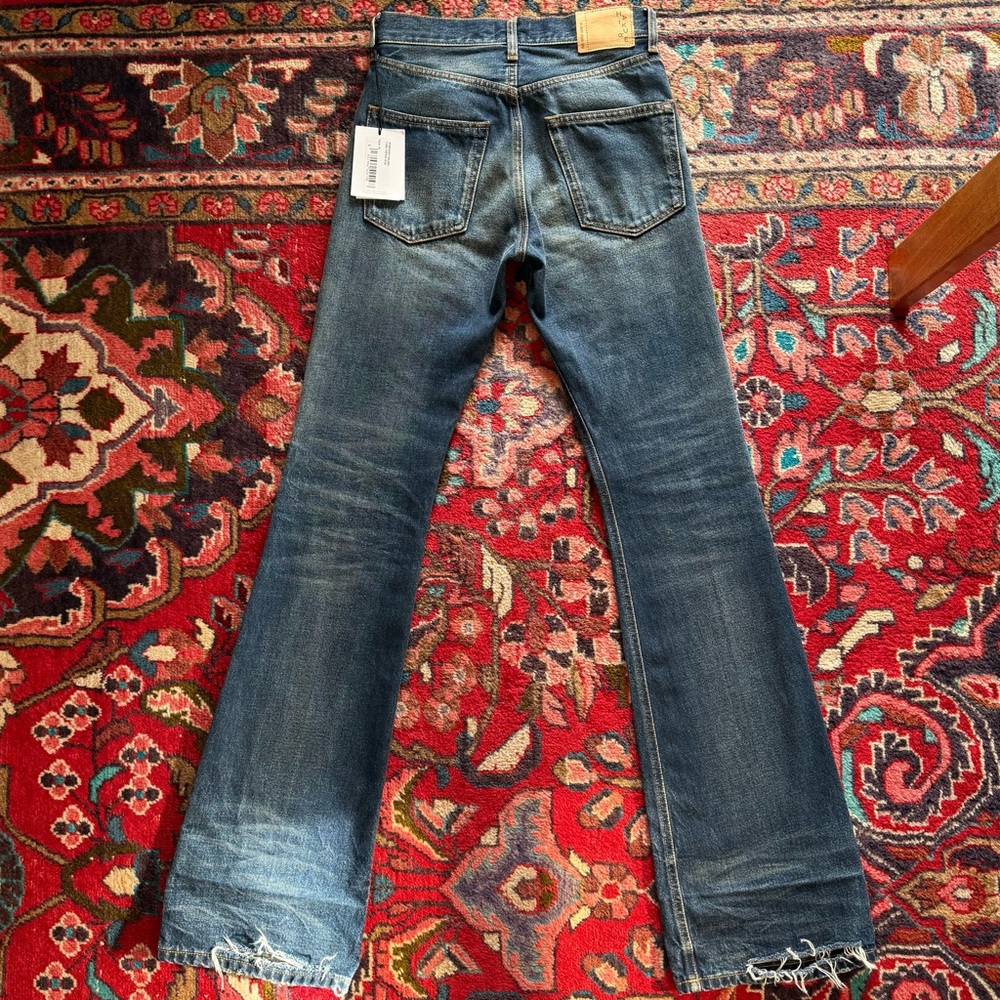 Haikure Flora Vintage Blue Jeans made in Italy 25 NWT - Picture 8 of 9